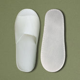 No Logo Open Toe Slippers In Sponge - 100Pack